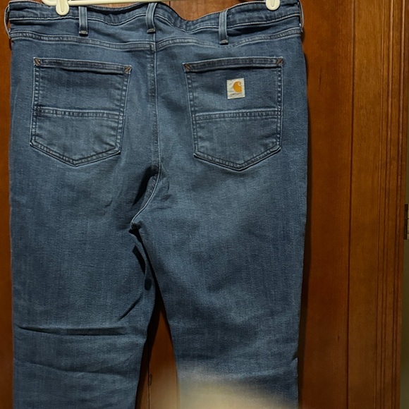 Carhartt Women’s Dark Blue Straight Jeans - Picture 3 of 4